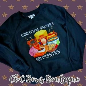 Christmas Calories No cuentan sweater